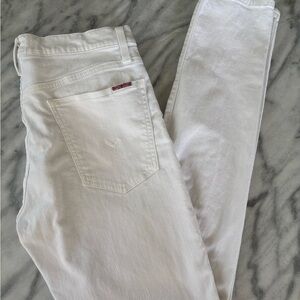 Hudson Jeans White Denim Zane Apollo